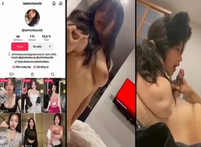 Chủ kênh TikTok lanhxinhyeu06 bị lộ đoạn băng ghi hình nóng